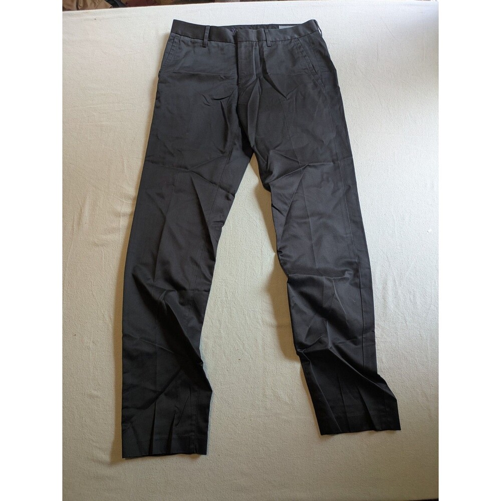 Bonobos Mens Washed Chinos Tuesday Black Slim Straight Pants Size 30x32